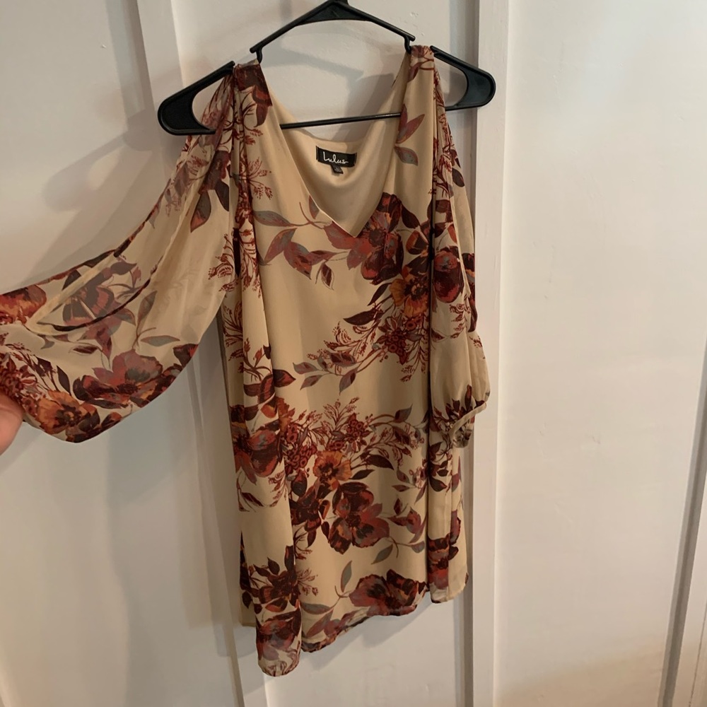 Lulus Long Sleeve Dress